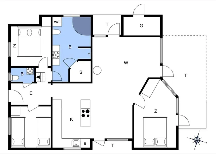 Сasa de vacaciones 70899-ulfborg-klitengene-1 *